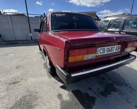 Красный ВАЗ 2107, объемом двигателя 1.5 л и пробегом 113 тыс. км за 1600 $, фото 10 на Automoto.ua