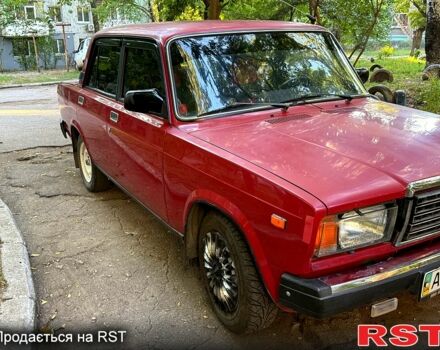 Красный ВАЗ 2107, объемом двигателя 1.5 л и пробегом 0 тыс. км за 1450 $, фото 1 на Automoto.ua
