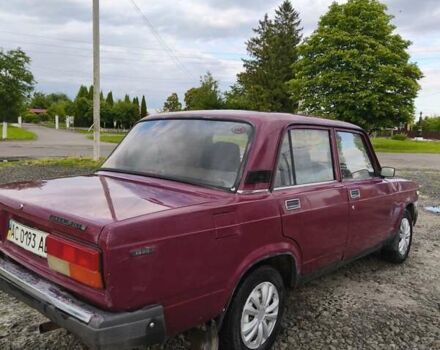 Червоний ВАЗ 2107, об'ємом двигуна 1.5 л та пробігом 54 тис. км за 800 $, фото 6 на Automoto.ua
