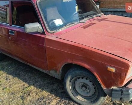 Красный ВАЗ 2107, объемом двигателя 1.5 л и пробегом 88 тыс. км за 800 $, фото 4 на Automoto.ua