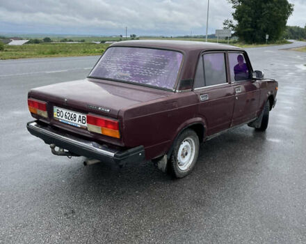 Красный ВАЗ 2107, объемом двигателя 1.5 л и пробегом 71 тыс. км за 1500 $, фото 3 на Automoto.ua