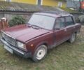 Красный ВАЗ 2107, объемом двигателя 1.5 л и пробегом 100 тыс. км за 550 $, фото 1 на Automoto.ua