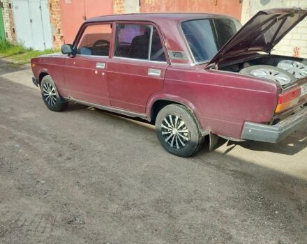 Червоний ВАЗ 2107, об'ємом двигуна 1.5 л та пробігом 222 тис. км за 1200 $, фото 3 на Automoto.ua