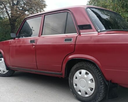 ВАЗ 2107 2005 в Черткове на Automoto.ua Красный ВАЗ 2107, объемом двигателя 1 л и пробегом 30 тыс. км за 890 $, фото 4 на Automoto.ua