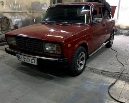 Красный ВАЗ 2107, объемом двигателя 1.2 л и пробегом 3 тыс. км за 1090 $, фото 1 на Automoto.ua
