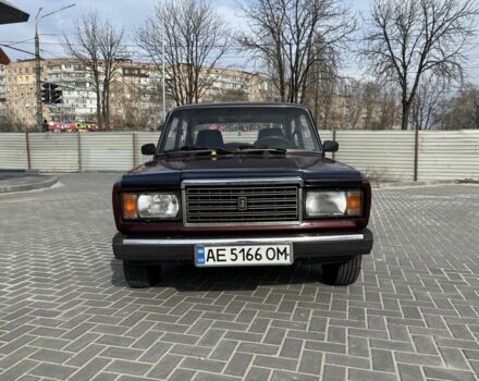 Красный ВАЗ 2107, объемом двигателя 1.5 л и пробегом 165 тыс. км за 1650 $, фото 1 на Automoto.ua