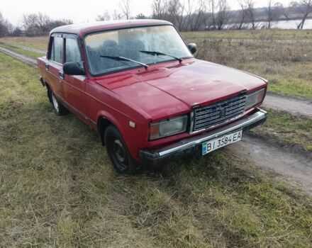 Червоний ВАЗ 2107, об'ємом двигуна 1.5 л та пробігом 178 тис. км за 380 $, фото 1 на Automoto.ua