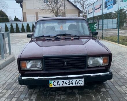 Красный ВАЗ 2107, объемом двигателя 1.5 л и пробегом 96 тыс. км за 1300 $, фото 2 на Automoto.ua