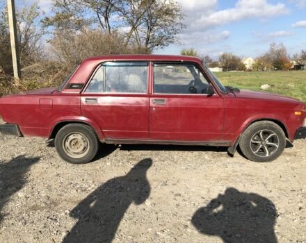 Красный ВАЗ 2107, объемом двигателя 1.5 л и пробегом 3 тыс. км за 739 $, фото 5 на Automoto.ua