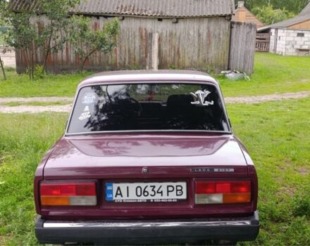 Красный ВАЗ 2107, объемом двигателя 1.5 л и пробегом 87 тыс. км за 1426 $, фото 1 на Automoto.ua