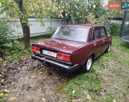 Червоний ВАЗ 2107, об'ємом двигуна 1.5 л та пробігом 200 тис. км за 591 $, фото 1 на Automoto.ua