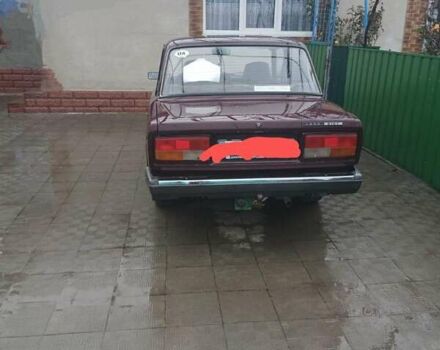 Красный ВАЗ 2107, объемом двигателя 1.5 л и пробегом 130 тыс. км за 1400 $, фото 3 на Automoto.ua