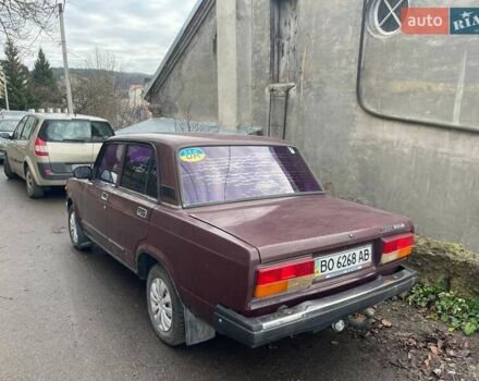 Красный ВАЗ 2107, объемом двигателя 1.5 л и пробегом 71 тыс. км за 1200 $, фото 5 на Automoto.ua