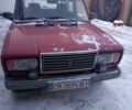 Красный ВАЗ 2107, объемом двигателя 1.5 л и пробегом 140 тыс. км за 1600 $, фото 1 на Automoto.ua