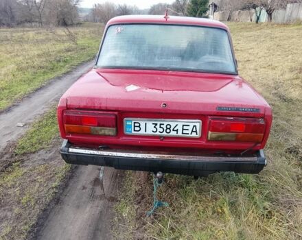 Червоний ВАЗ 2107, об'ємом двигуна 1.5 л та пробігом 178 тис. км за 380 $, фото 3 на Automoto.ua