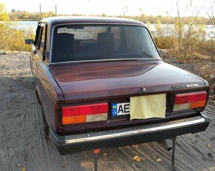 Красный ВАЗ 2107, объемом двигателя 1.5 л и пробегом 93 тыс. км за 1549 $, фото 1 на Automoto.ua