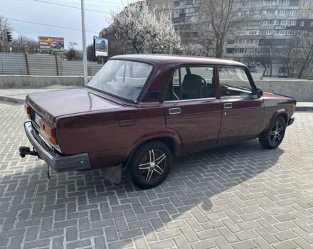 Красный ВАЗ 2107, объемом двигателя 1.5 л и пробегом 165 тыс. км за 1650 $, фото 4 на Automoto.ua