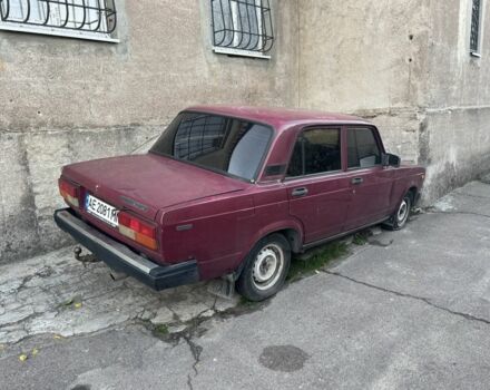 Красный ВАЗ 2107, объемом двигателя 1.5 л и пробегом 200 тыс. км за 800 $, фото 1 на Automoto.ua