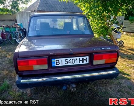 Красный ВАЗ 2107, объемом двигателя 1.5 л и пробегом 55 тыс. км за 900 $, фото 5 на Automoto.ua