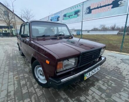 Красный ВАЗ 2107, объемом двигателя 1.5 л и пробегом 96 тыс. км за 1300 $, фото 4 на Automoto.ua