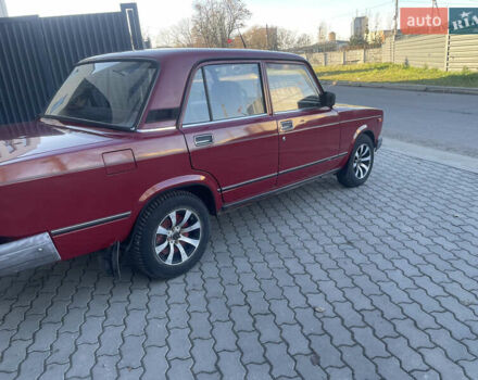 Красный ВАЗ 2107, объемом двигателя 1.5 л и пробегом 84 тыс. км за 1300 $, фото 5 на Automoto.ua