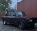 Красный ВАЗ 2107, объемом двигателя 1.5 л и пробегом 77 тыс. км за 500 $, фото 1 на Automoto.ua