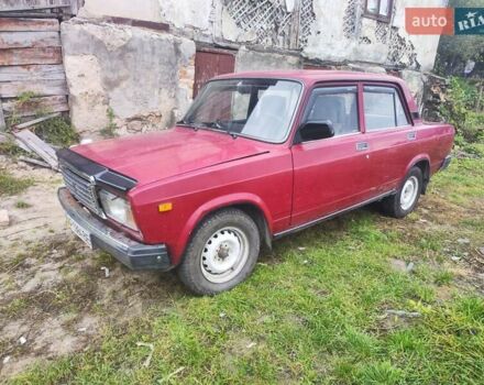 Червоний ВАЗ 2107, об'ємом двигуна 0 л та пробігом 40 тис. км за 599 $, фото 7 на Automoto.ua