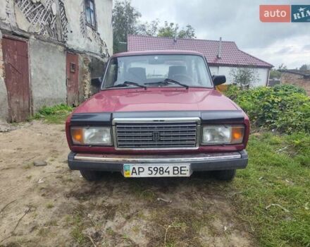 Красный ВАЗ 2107, объемом двигателя 0 л и пробегом 40 тыс. км за 999 $, фото 4 на Automoto.ua