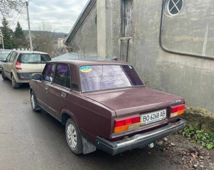 Красный ВАЗ 2107, объемом двигателя 1.5 л и пробегом 71 тыс. км за 1200 $, фото 7 на Automoto.ua