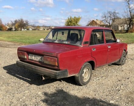 Красный ВАЗ 2107, объемом двигателя 1.5 л и пробегом 3 тыс. км за 739 $, фото 4 на Automoto.ua