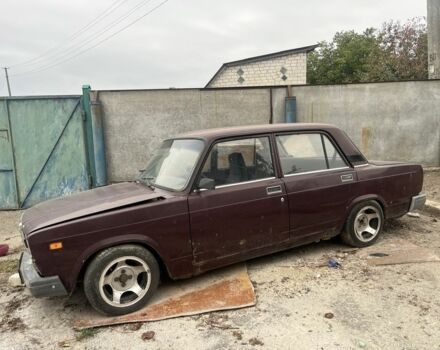 Красный ВАЗ 2107, объемом двигателя 1.5 л и пробегом 222 тыс. км за 486 $, фото 1 на Automoto.ua