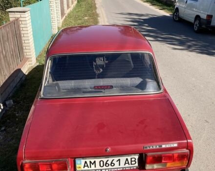 Красный ВАЗ 2107, объемом двигателя 1.5 л и пробегом 770 тыс. км за 1408 $, фото 1 на Automoto.ua