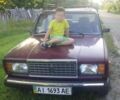 Красный ВАЗ 2107, объемом двигателя 1.5 л и пробегом 87 тыс. км за 1800 $, фото 1 на Automoto.ua