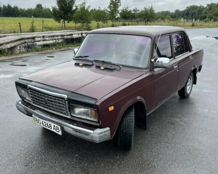 Красный ВАЗ 2107, объемом двигателя 1.5 л и пробегом 71 тыс. км за 1500 $, фото 7 на Automoto.ua