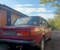 Красный ВАЗ 2107, объемом двигателя 1 л и пробегом 102 тыс. км за 1117 $, фото 1 на Automoto.ua