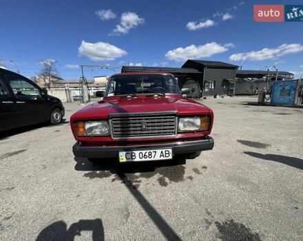 Красный ВАЗ 2107, объемом двигателя 1.5 л и пробегом 113 тыс. км за 1600 $, фото 13 на Automoto.ua