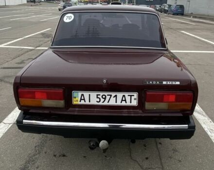 Червоний ВАЗ 2107, об'ємом двигуна 1.7 л та пробігом 2 тис. км за 800 $, фото 3 на Automoto.ua