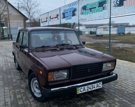 Красный ВАЗ 2107, объемом двигателя 1.5 л и пробегом 96 тыс. км за 1300 $, фото 3 на Automoto.ua