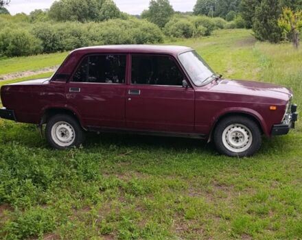 Красный ВАЗ 2107, объемом двигателя 1.5 л и пробегом 87 тыс. км за 1426 $, фото 2 на Automoto.ua