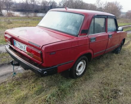 Червоний ВАЗ 2107, об'ємом двигуна 1.5 л та пробігом 178 тис. км за 380 $, фото 5 на Automoto.ua