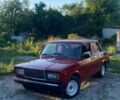 Красный ВАЗ 2107, объемом двигателя 1.5 л и пробегом 53 тыс. км за 1454 $, фото 1 на Automoto.ua