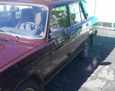 Красный ВАЗ 2107, объемом двигателя 1.5 л и пробегом 1 тыс. км за 1000 $, фото 1 на Automoto.ua