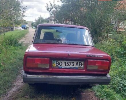 ВАЗ 2107 2005 в Тернополе на Automoto.ua Красный ВАЗ 2107, объемом двигателя 1.5 л и пробегом 250 тыс. км за 950 $, фото 1 на Automoto.ua