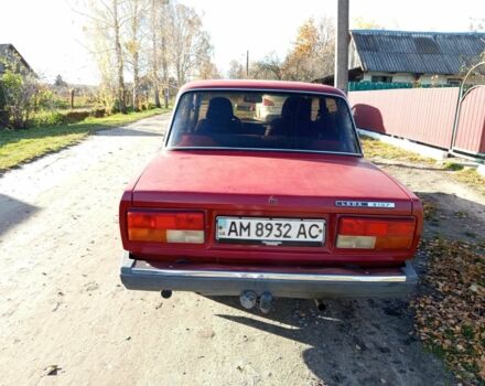 Красный ВАЗ 2107, объемом двигателя 1.5 л и пробегом 500 тыс. км за 1300 $, фото 2 на Automoto.ua