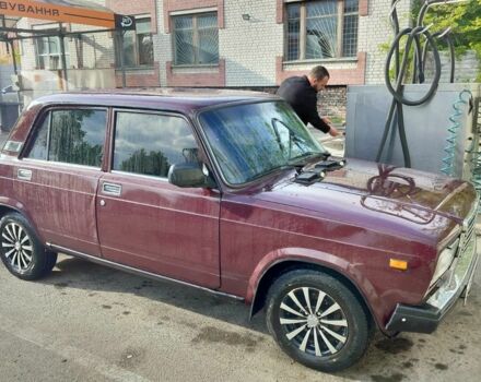 Червоний ВАЗ 2107, об'ємом двигуна 1.5 л та пробігом 222 тис. км за 1200 $, фото 1 на Automoto.ua