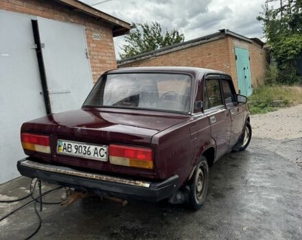 Красный ВАЗ 2107, объемом двигателя 1.5 л и пробегом 150 тыс. км за 500 $, фото 3 на Automoto.ua