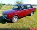 Красный ВАЗ 2107, объемом двигателя 1.5 л и пробегом 288 тыс. км за 1560 $, фото 1 на Automoto.ua