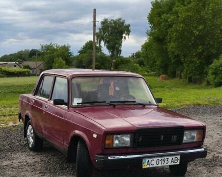 Червоний ВАЗ 2107, об'ємом двигуна 1.5 л та пробігом 54 тис. км за 800 $, фото 7 на Automoto.ua
