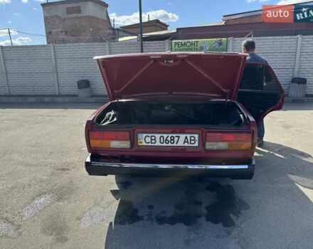 Красный ВАЗ 2107, объемом двигателя 1.5 л и пробегом 113 тыс. км за 1600 $, фото 14 на Automoto.ua