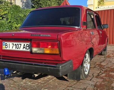 Красный ВАЗ 2107, объемом двигателя 1.45 л и пробегом 140 тыс. км за 2750 $, фото 14 на Automoto.ua